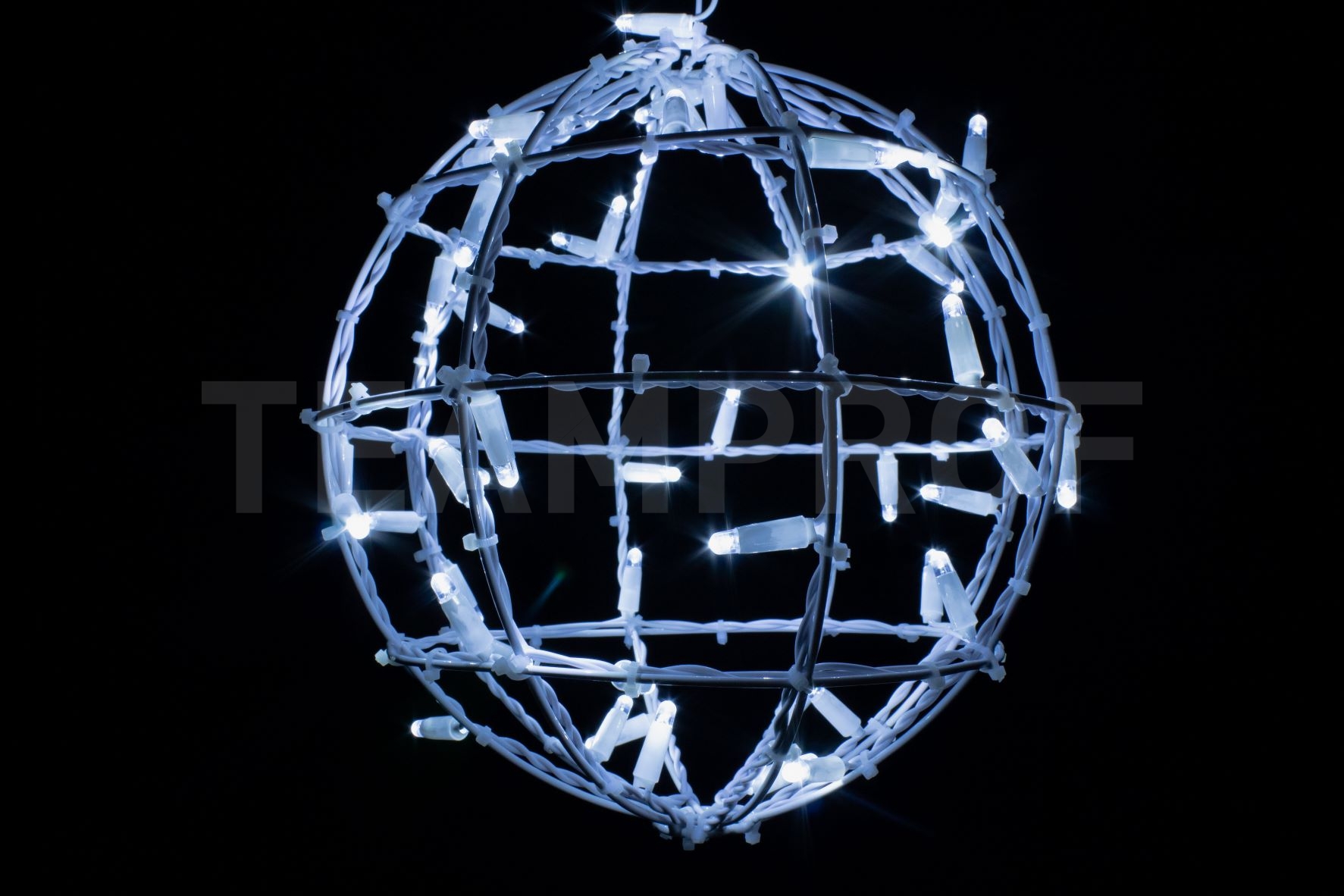 Светодиодный шар, 30 см, 220В, БЕЛЫЙ 960401